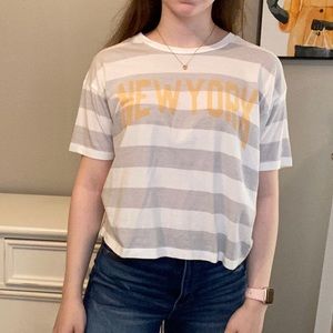 Striped New York T-Shirt